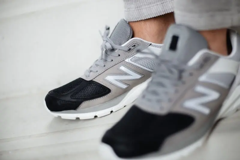 Giày New Balance 990v5 Made In USA ‘Marblehead Black’ M990BM5 - Ảnh 6