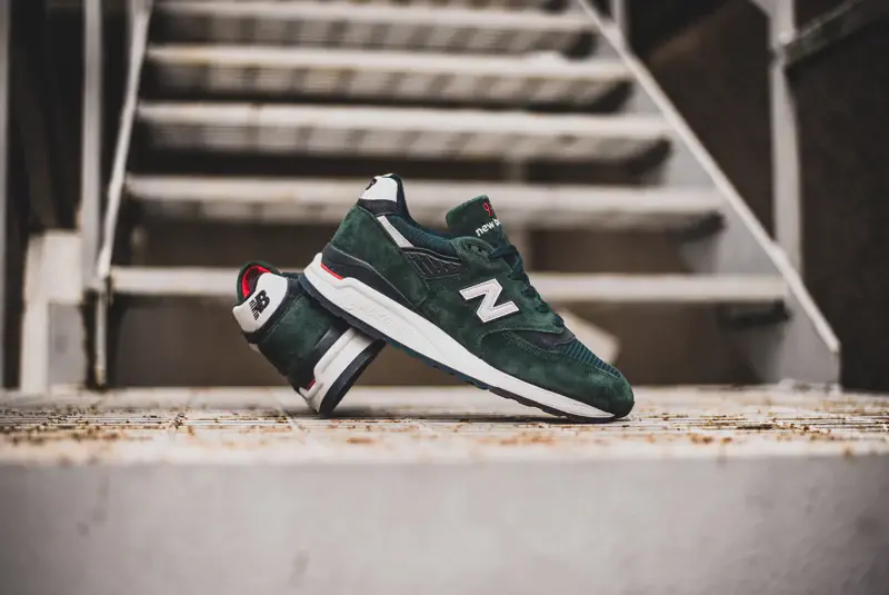 Giày New Balance 998 Dark Green M998CHI - Ảnh 3