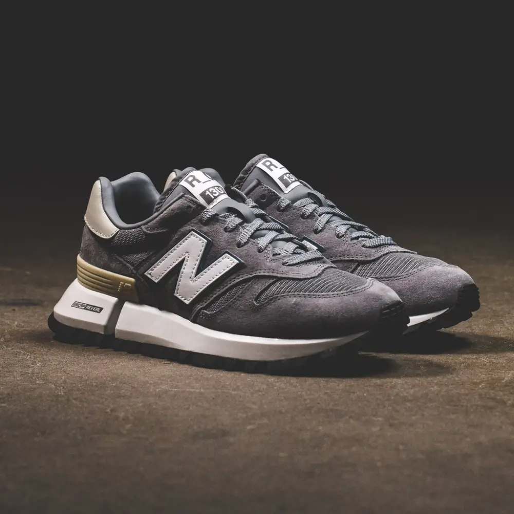 Alternative view of Giày New Balance RC 1300 'Green Logo Pack Grey' MS1300GG