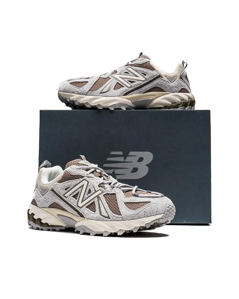 Giày New Balance 610 'Brighton Grey Mushroom' ML610TE - Ảnh 3