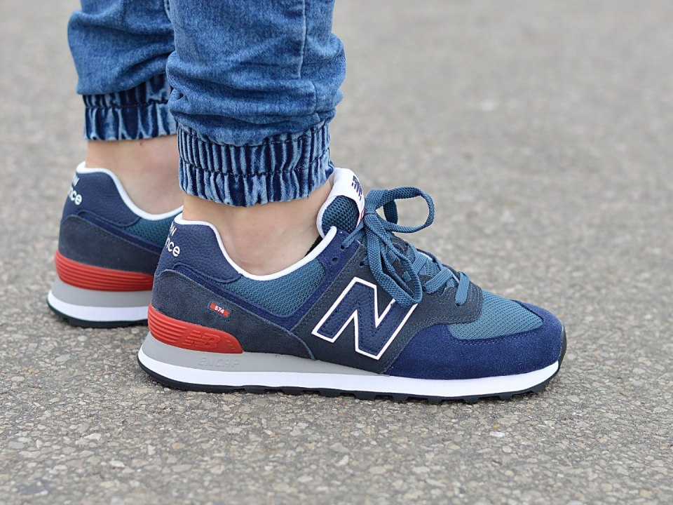 Giày New Balance 574 'Navy Black' ML574EAE - Ảnh 5