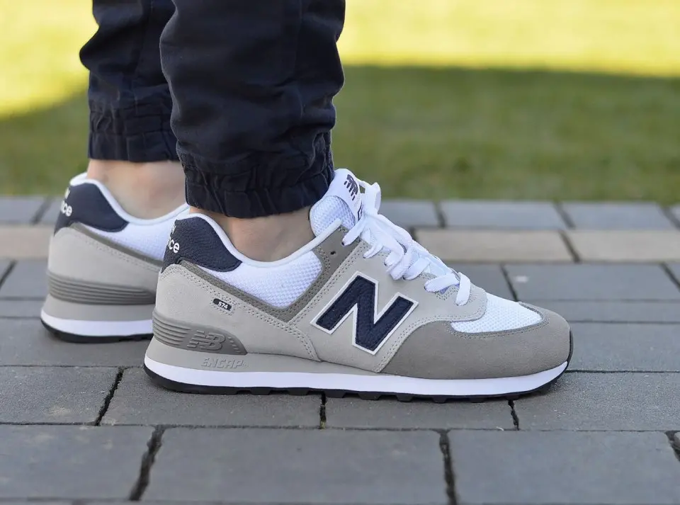 Alternative view of Giày New Balance 574 'Grey Blue' ML574EAG
