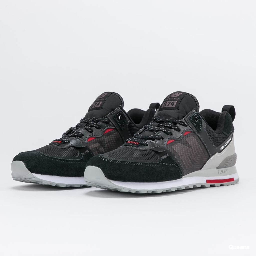 Giày New Balance 574 'Black Team Red' ML574ISE - Ảnh 5