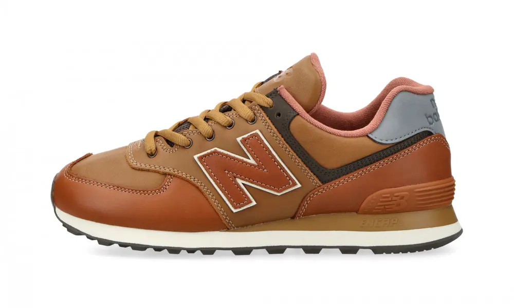 Alternative view of Giày New Balance 574 'Brown' ML574OMA
