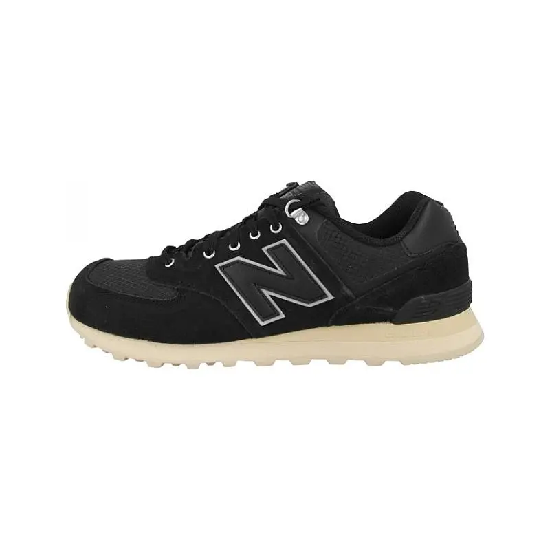 Giày New Balance 574 Series Retro Unisex Black ML574PKP - Ảnh 7