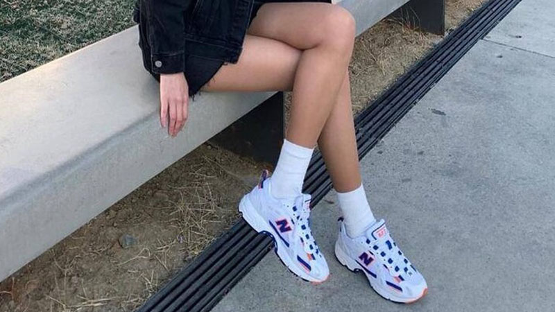 Giày New Balance 827 'Blue Orange' ML827AAA - Ảnh 6