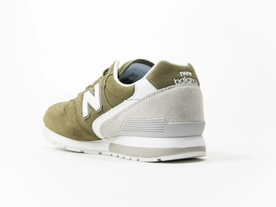 Giày New Balance 996 Brown Green MRL996JZ - Ảnh 6