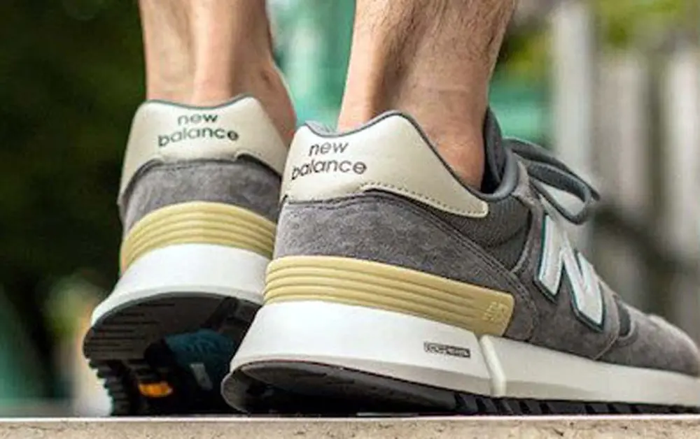 Giày New Balance RC 1300 'Green Logo Pack Grey' MS1300GG - Ảnh 6