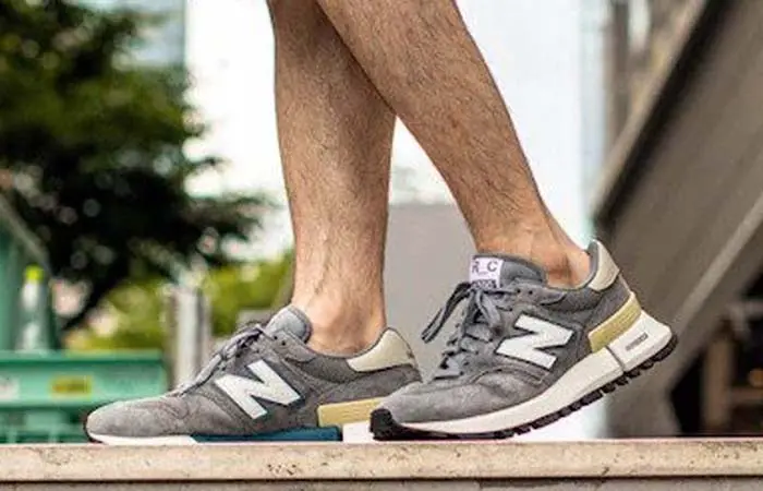 Giày New Balance RC 1300 'Green Logo Pack Grey' MS1300GG - Ảnh 5