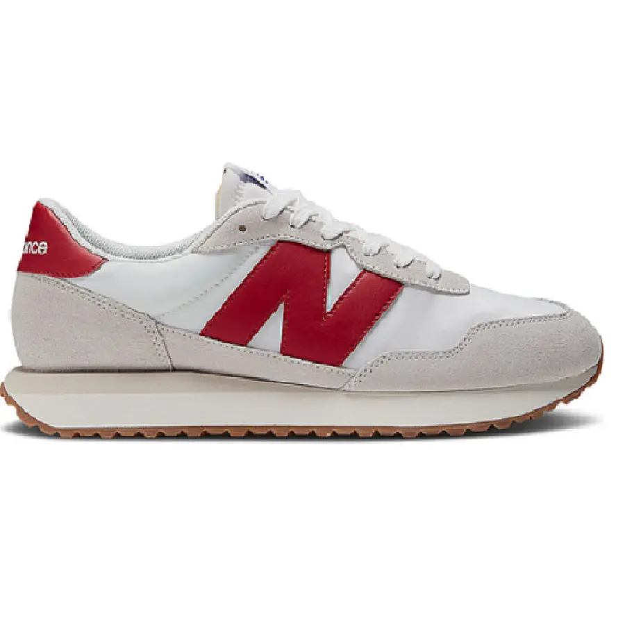 Giày New Balance 237 Men’s 9.5 White Red Gray MS237RG