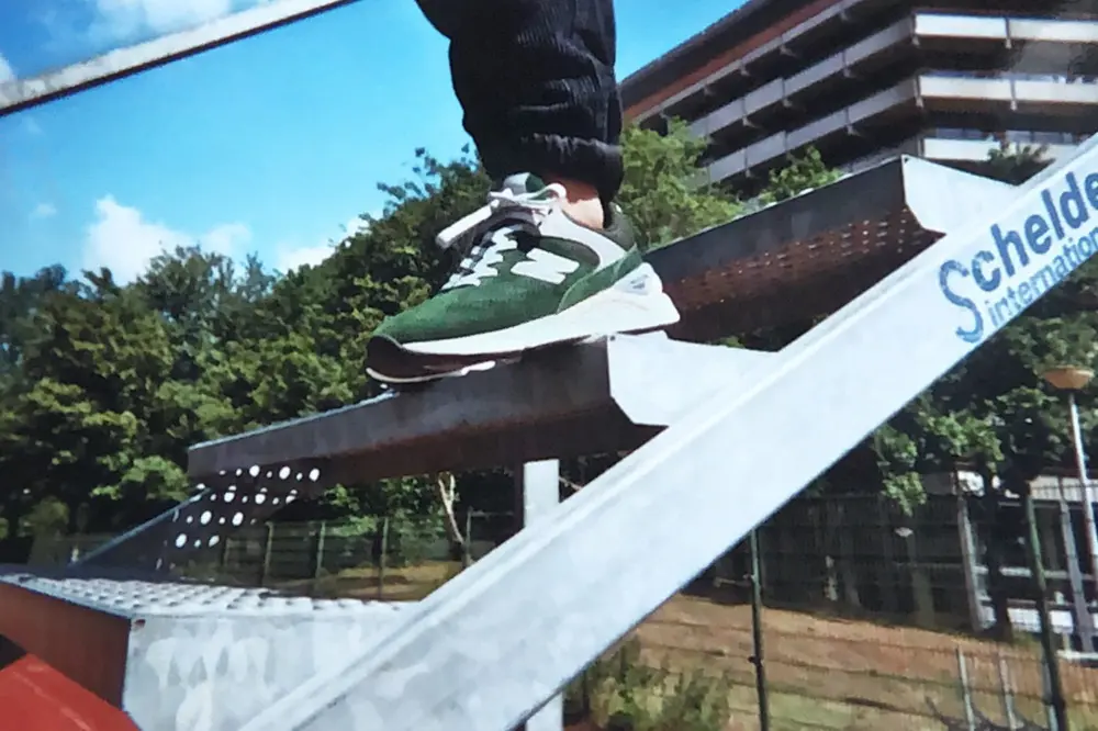 Giày New Balance X-90 'Green' MSX90PND - Ảnh 5