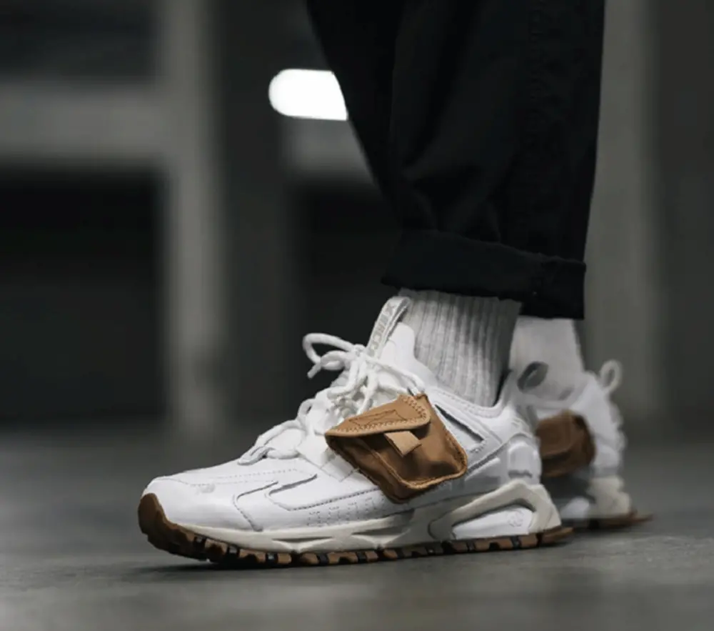 Alternative view of Giày New Balance X-Racer Tactical Utility 'White Tan' MSXRCTUC