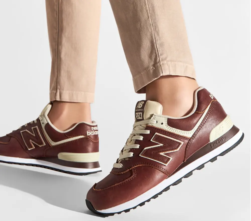 Giày New Balance 574 Classics 'Dark Brown' ML574LPB - Ảnh 4