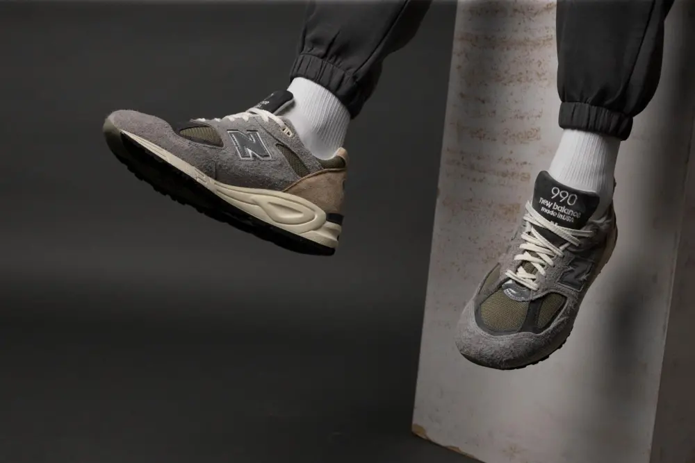 Giày New Balance 990v2 'Grey' M990TD2 - Ảnh 8