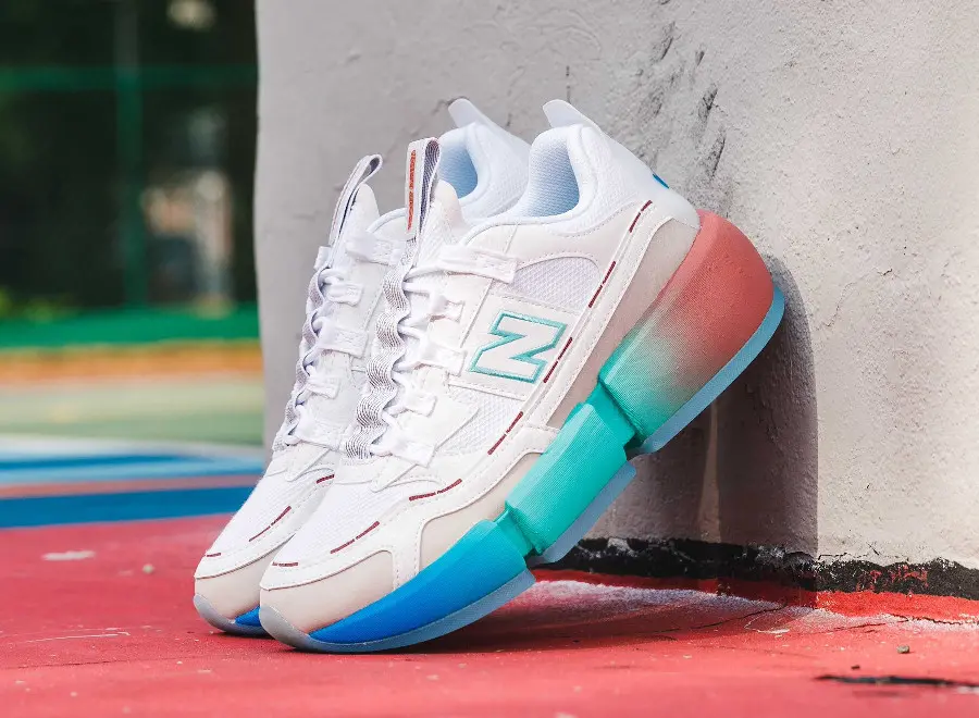 Giày New Balance Jaden Smith x Vision Racer 'Hippie White' MSVRCJWB - Ảnh 4