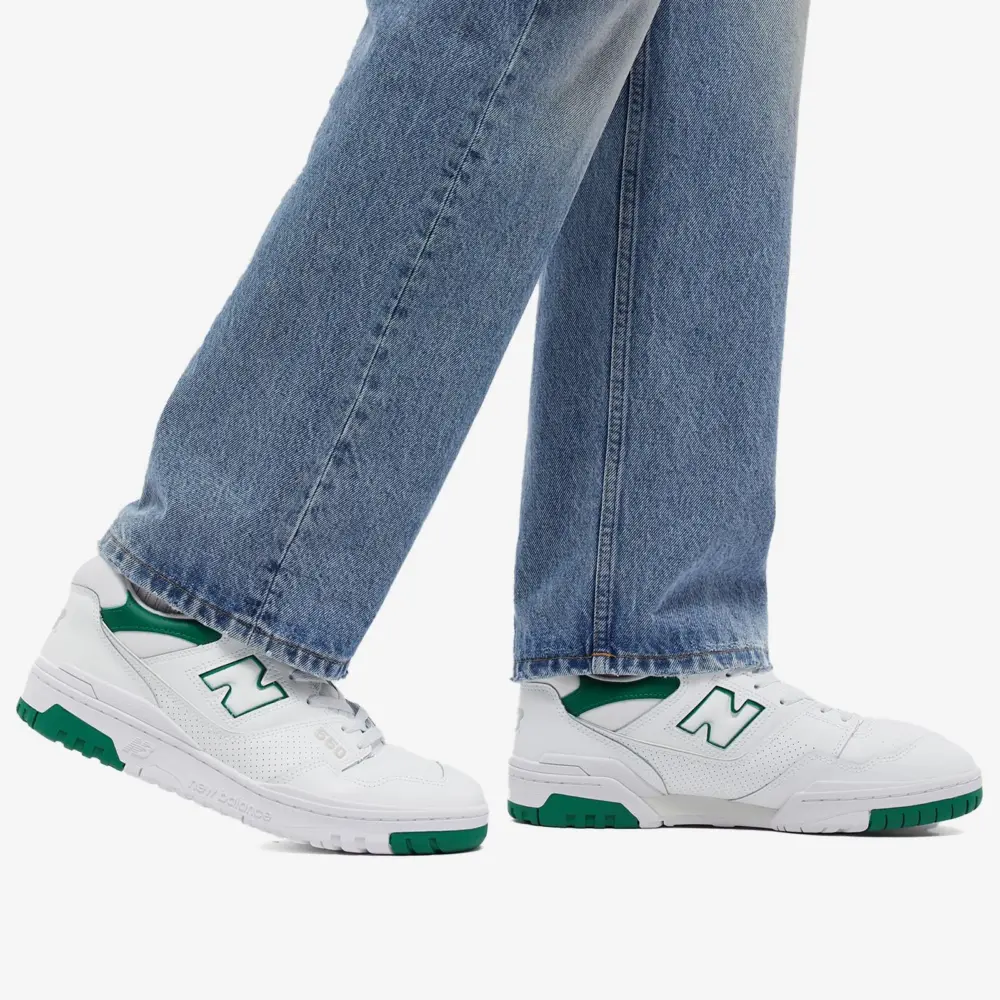 Alternative view of Giày New Balance 550 'White Green Cream' BB550SWB
