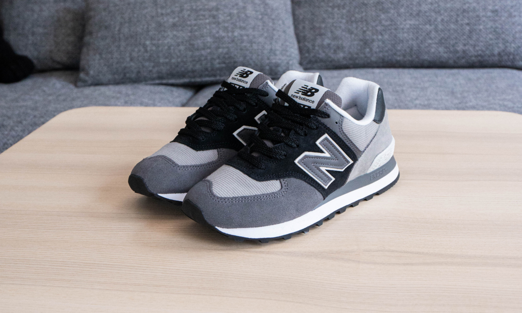 Giày New Balance Wmns 574 'Black Grey' WL574WU2 - Ảnh 2
