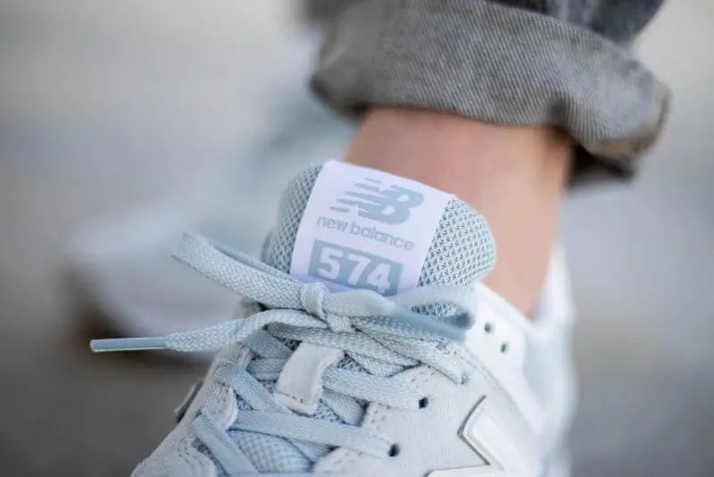 Alternative view of Giày New Balance Wmns 574 'Grey White' WL574OAA
