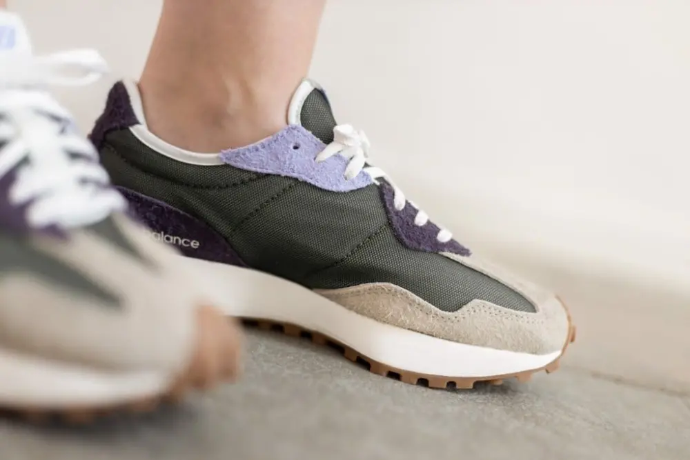 Giày New Balance Wmns 327 'Oak Leaf Green' WS327COB - Ảnh 6