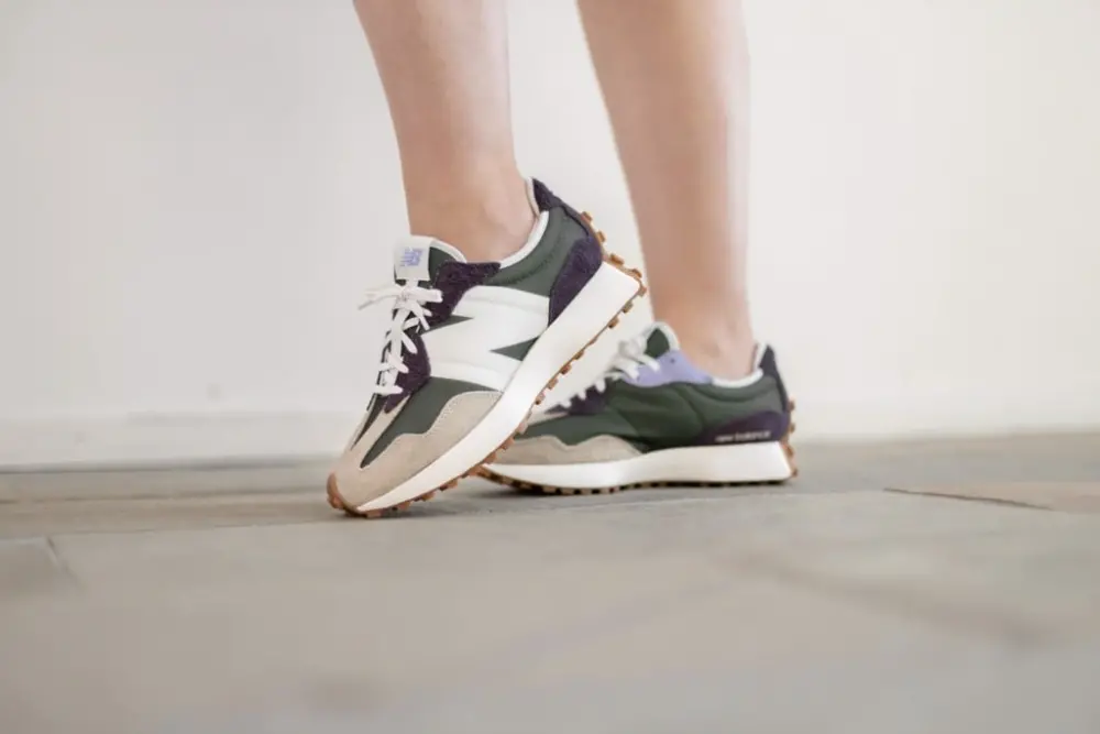 Giày New Balance Wmns 327 'Oak Leaf Green' WS327COB - Ảnh 4
