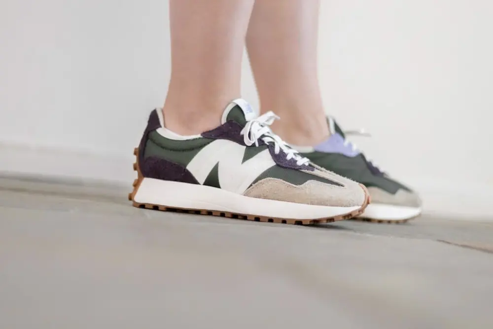 Giày New Balance Wmns 327 'Oak Leaf Green' WS327COB - Ảnh 3