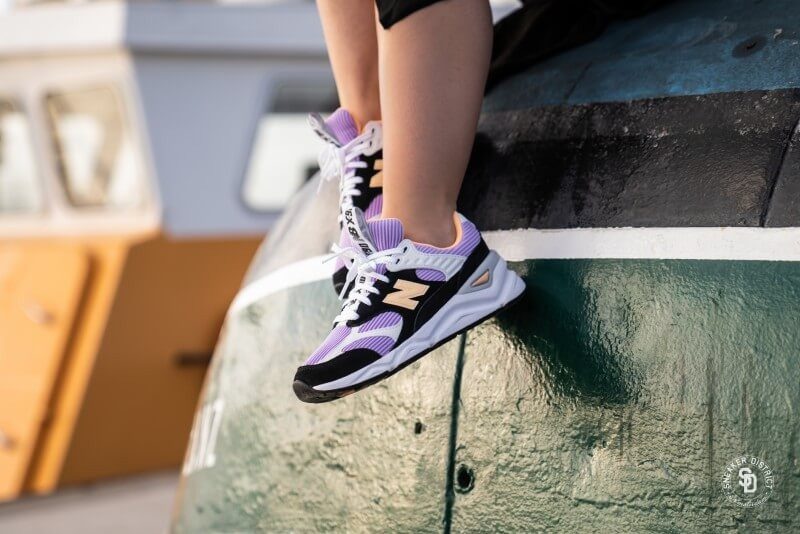 Giày New Balance X90 'Black Dark Violet' WSX90TLS - Ảnh 7