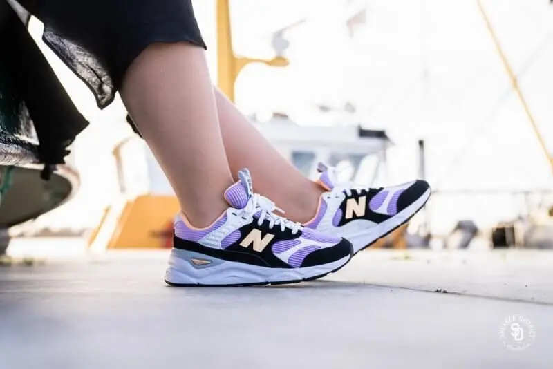 Giày New Balance X90 'Black Dark Violet' WSX90TLS - Ảnh 4
