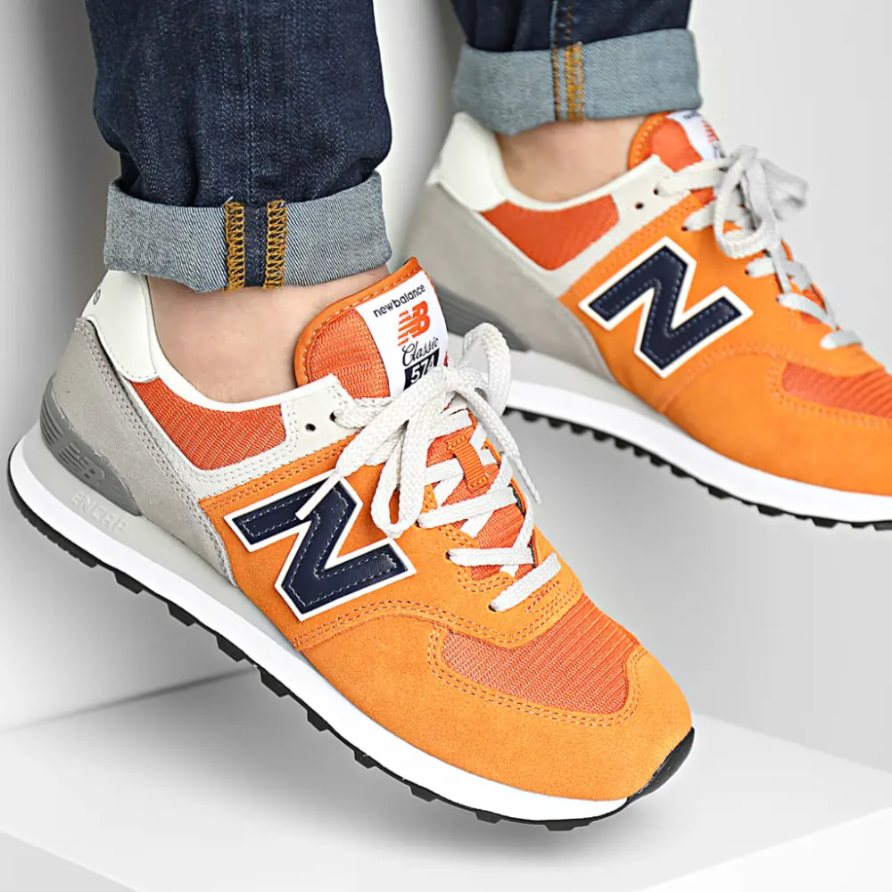 Alternative view of Giày New Balance ML574 HJ2 'Orange' ML574HJ2