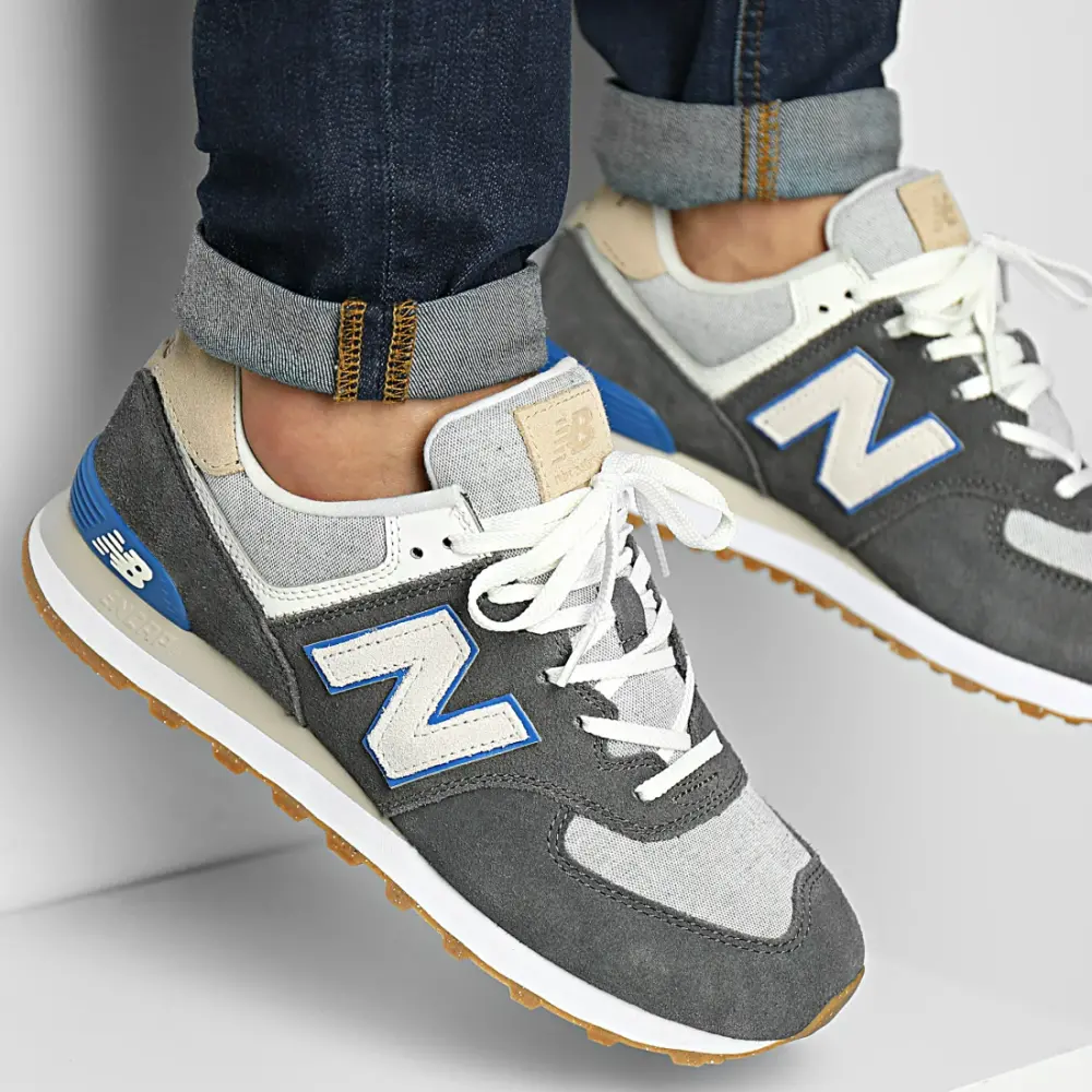 Alternative view of Giày New Balance 574 SS2 'Light Black' U574SS2