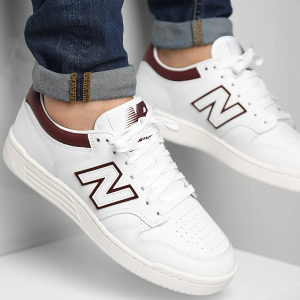 Alternative view of Giày New Balance 480 'White Burgundy' BB480LDB