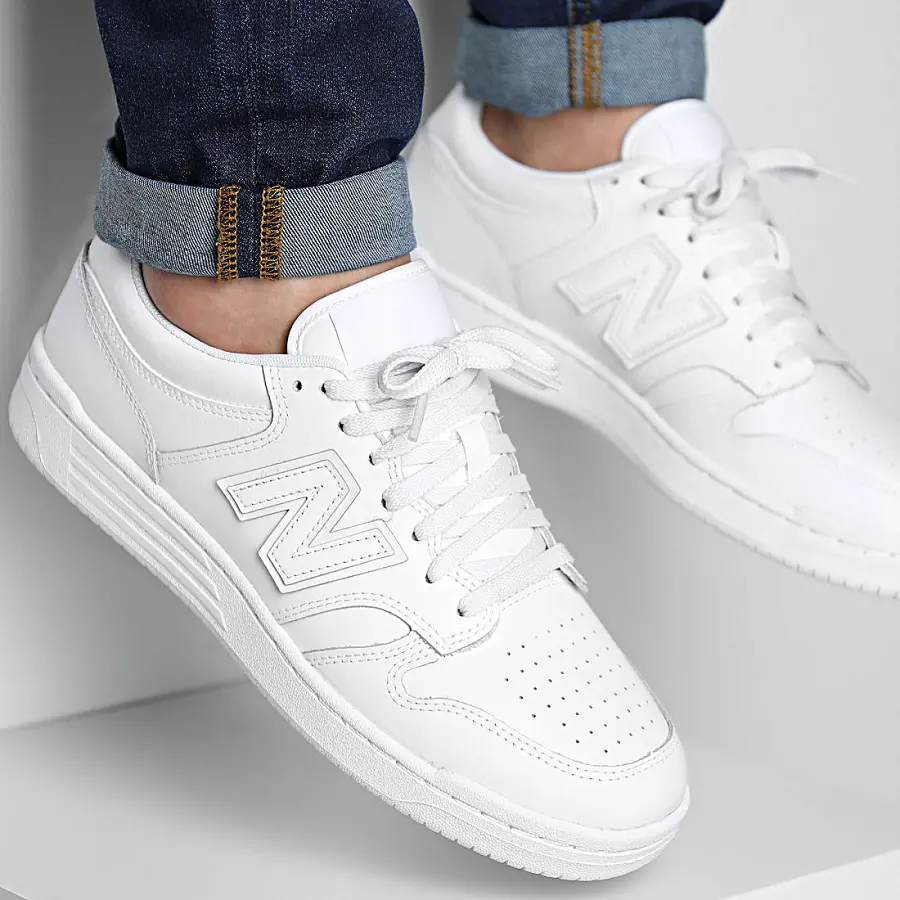 Alternative view of Giày New Balance 480 'White' BB480L3W