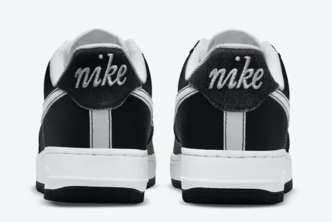 Giày Air Force 1 '07 Black White Black Sail DA8478-001 - Ảnh 4