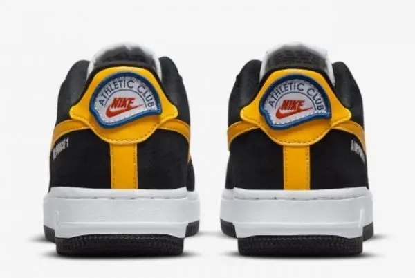 Giày Nike Air Force 1 Low Athletic Club Black University Gold DH9597-002 - Ảnh 5