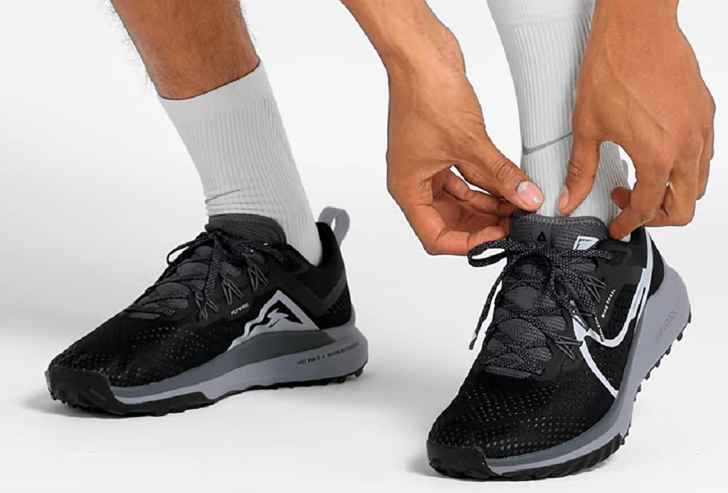 Giày Nike React Pegasus Trail 4 'Black Dark Grey' DJ6158-001 - Ảnh 3