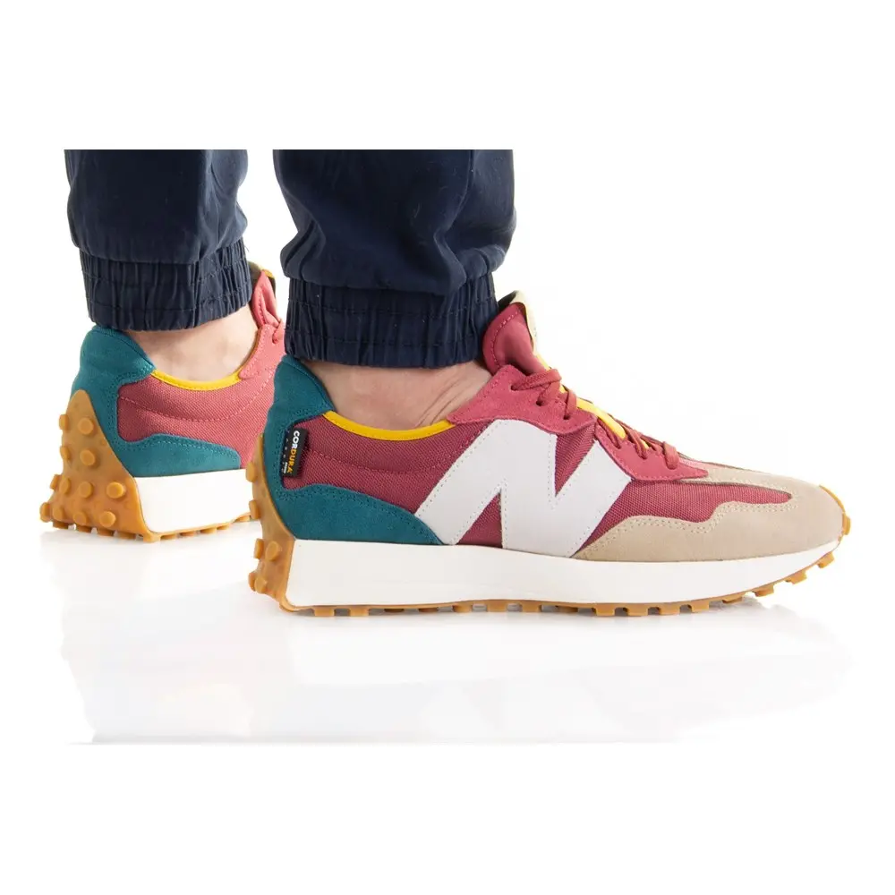 Alternative view of Giày New Balance 327 'Bordeaux Teal' MS327WT1