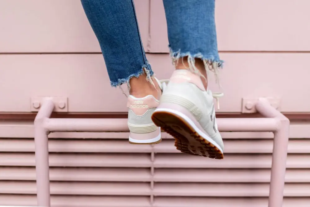 Giày New Balance Wmns 574 'Turtle Dove' WL574SAY - Ảnh 5