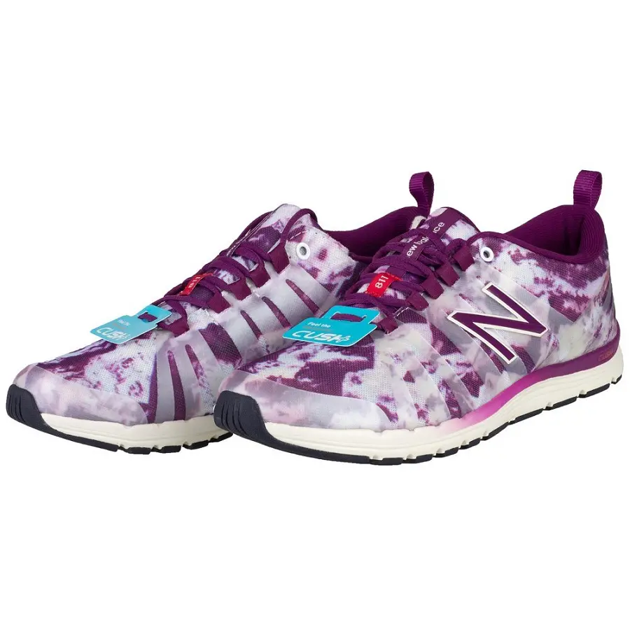 Giày New Balance 811 Shoes 'Grey/Purple' WX811IC - Ảnh 3