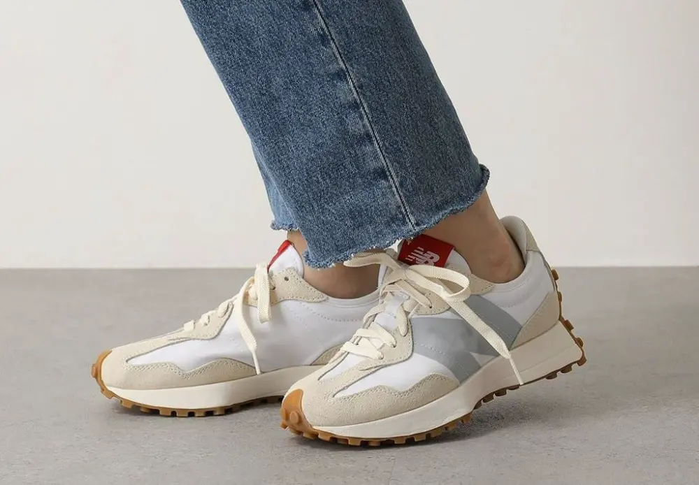 Giày New Balance 327 ‘White Turtle Dove’ MS327STB - Ảnh 2