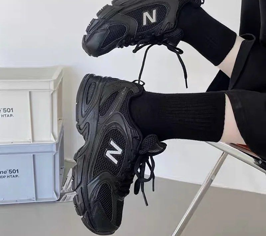 Giày New Balance 530 Retro 'Black' MR530FB1 - Ảnh 2