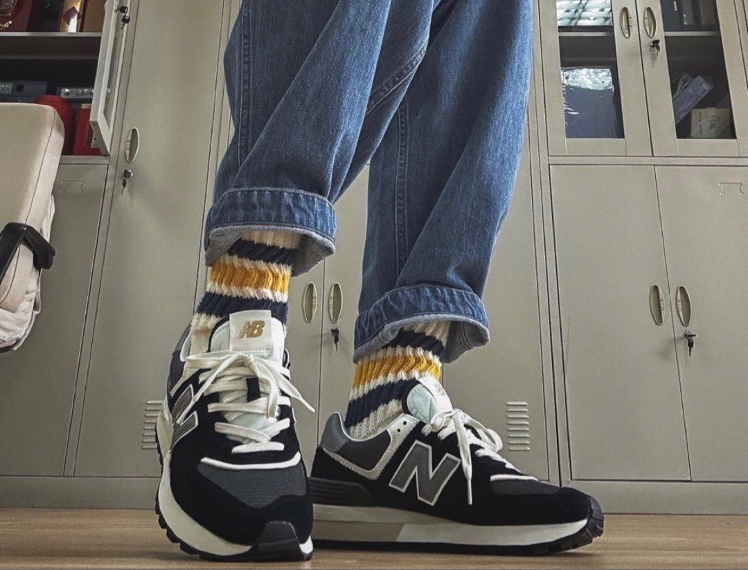 Giày New Balance 574 Legacy 'Black' U574LGG1 - Ảnh 5