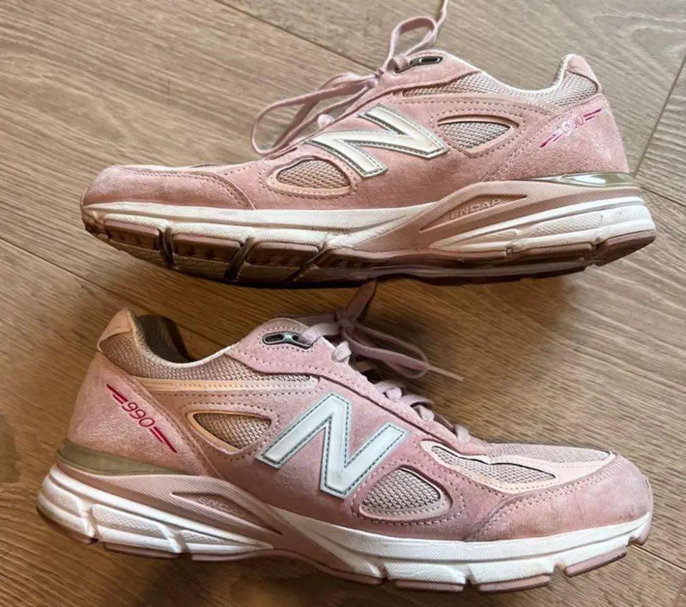 Giày New Balance 990v4 'Pink Ribbon' M990KMN4 - Ảnh 4