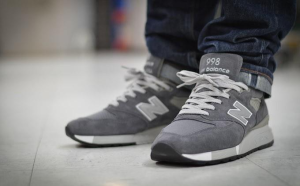 Alternative view of Giày New Balance 998 Made in USA 'Medium Grey' M998CH