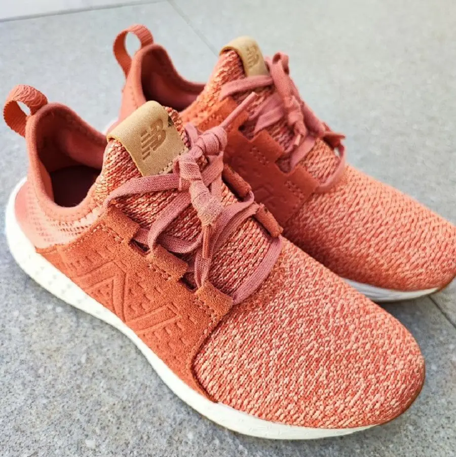 Giày New Balance Fresh Form Cruz 'Rose Sea Salt Gum' WCRUZOC - Ảnh 4