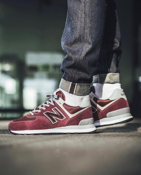 Giày New Balance 574 'Wine Red' ML574VB - Ảnh 5