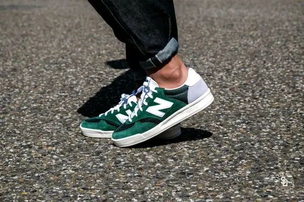 Giày New Balance 300 Green Grey White Men Casual CRT300AO - Ảnh 3