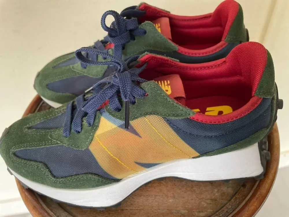 Alternative view of Giày New Balance 327 'Navy Red' ASOS Exclusive MS327ASO
