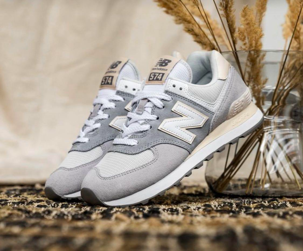 Giày New Balance Wmns 574 'Light Slate' WL574LBR - Ảnh 5