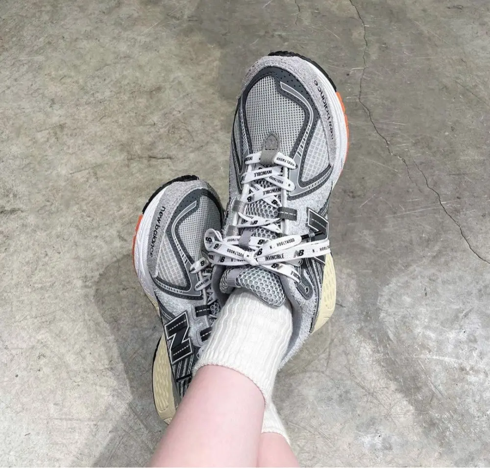 Giày New Balance INVINCIBLE x N.HOOLYWOOD x 1906R 'Grey Swan' M1906RNI - Ảnh 6