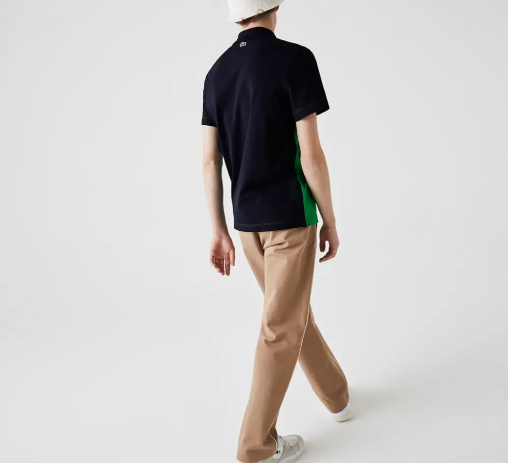 Áo Lacoste Men's Worthing Color Block Polo PH9766-51G-R49 - Ảnh 4