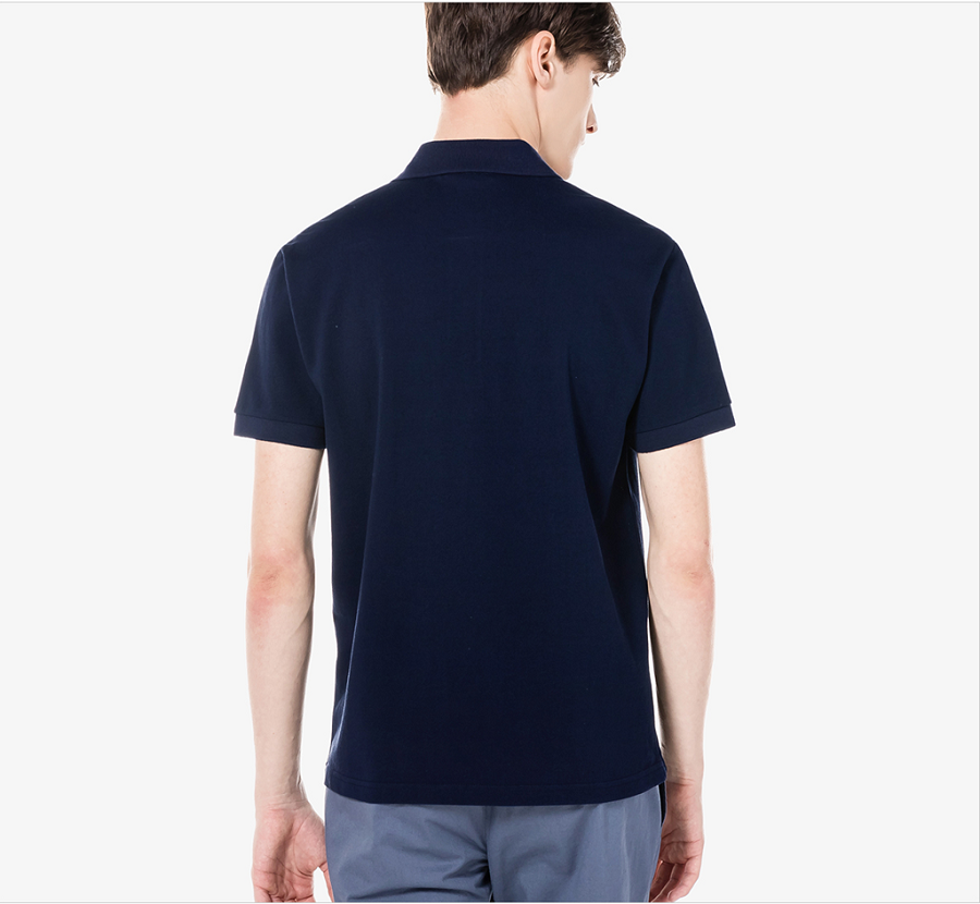Áo Lacoste Men's French Polo Navy PH731E-51G-166 - Ảnh 5